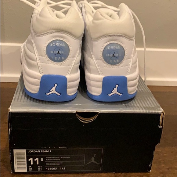 Air Jordan Team 1 Rare Melo White University blue - Picture 6 of 6